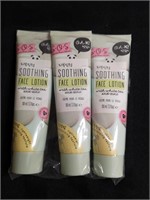 New SOS soothing face lotion w/ white tea & zinc