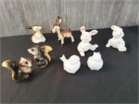 Salt and Pepper Shakers - Forest Friends - 4 Sets