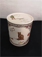 Vintage Spode ceramic bank, Edwardian Childhood