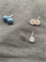 sterling post earrings