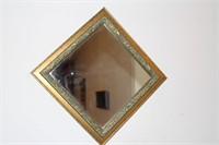 Wall mirror, 10" x 10"