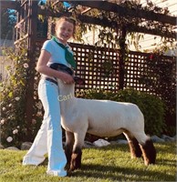 Emmie Hague, Arcata Bottom 4-H, Market Lamb