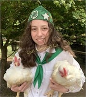 Kayla Hamm, Arcata Bottom 4-H, Chickens