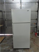 Working White Refrigerator