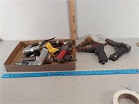 11 assorted air tools