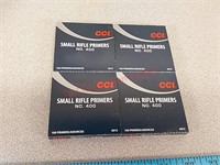 400 cci small rifle primers