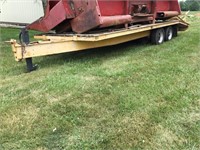20’ Tandem Axle Pintle Hitch Trailer