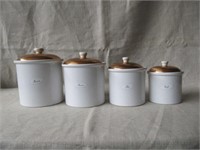Copper Lid Cannisters