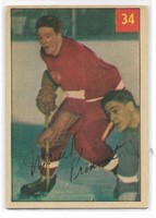 1954-55 Parkhurst card #34 Marcel Pronovost