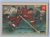 1954-55 Parkhurst card #36 Alex Delvecchio