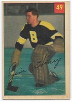 1954-55 Parkhurst card #49 Jim Henry