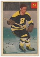 1954-55 Parkhurst card #61 Leo Labine