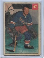 1954-55 Parkhurst card #67 Leo Reise