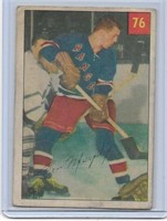 1954-55 Parkhurst #76 Ron Murphy Rookie Card