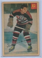 1954-55 Parkhurst #82 Fred Sasakamoose Rookie Card