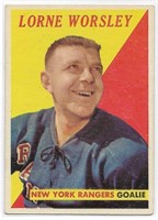 1958-59 Topps card #39 Lorne Gump Worsley
