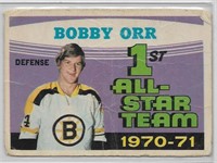 Bobby Orr 1971-72 O-Pee-Chee 1st All-Star Team