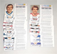 1983 Esso Hockey Stars 21 card Set