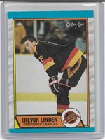 Trevor Linden 1989-90 O-Pee-Chee Rookie card #89