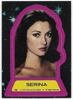 1978 Battlestar Galactica Sticker #10 Serina