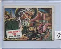 1954 Topps Scoops card #37 John Brown's Raid