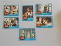 Lot of 6 1977 O-Pee-Chee Star Wars Series 1 cards