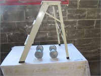 Step Stool & Weights