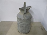 Older Galvanized Liquid Container