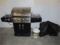 Char-Broil Propane BBQ with Accessories & Cover