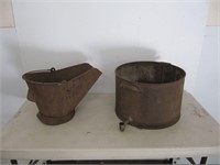 Coal Skuttle / Creamer Container