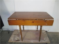 Drop Leaf Work Table with Drawer