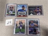 SELECTION OF 5 SPORTS  CARDS