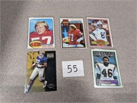 SELECTION OF 5 SPORTS CARDS