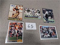 SELECTION OF 5 SPORTS CARDS