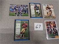 SELECTION OF 5 SPORTS CARDS