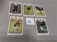 SELECTION OF 5 SPORTS CARDS