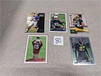 SELECTION OF 5 SPORTS CARDS