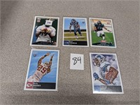 SELECTION OF 5 SPORTS CARDS