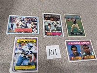 SELECTION OF 5 SPORTS CARDS