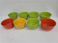 8 Colorful Royal Norfolk Ceramic Cereal Bowls