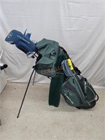 11 Affinity & Crossfire Golf Clubs in MSU Bag