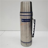 Vintage Thermos Bottle by Western Field