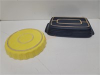 Blue & Yellow Baking Dishes