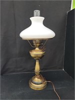 Vintage Brass Lamp Oil Lamp Look