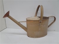 Vintage Painted Galvanized Watering Can