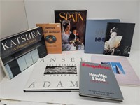 8 Assorted Coffee Table Books Spain, Katsura, Ford