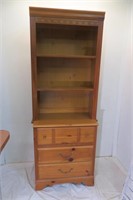 2 Piece Cabinet with Hutch 31" x 80-"