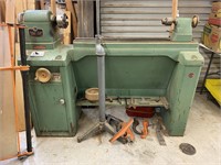 Vintage Heavy Duty Wood Lathe Machine