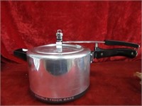 Hawkins double thick base pressure cooker.