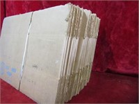 (25)Carboard shipping boxes. Unused.